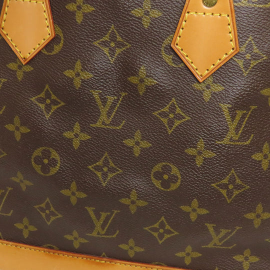 LOUIS VUITTON Handbag M51130 Monogram canvas Brown Alma Women Used Authentic