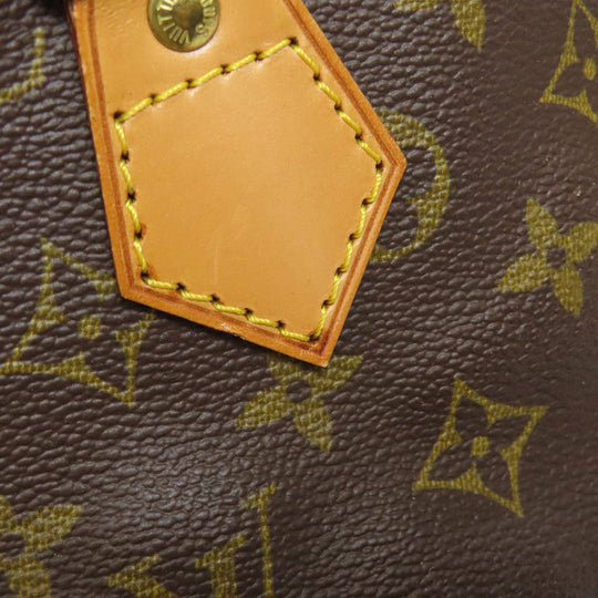 LOUIS VUITTON Handbag M51130 Monogram canvas Brown Alma Women Used Authentic