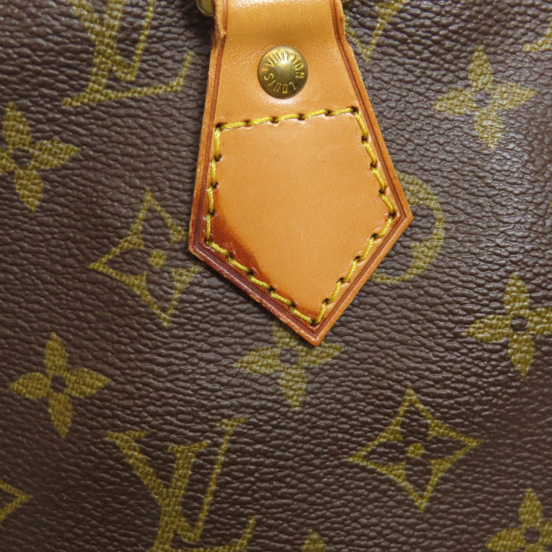 LOUIS VUITTON Handbag M51130 Monogram canvas Brown Alma Women Used Authentic