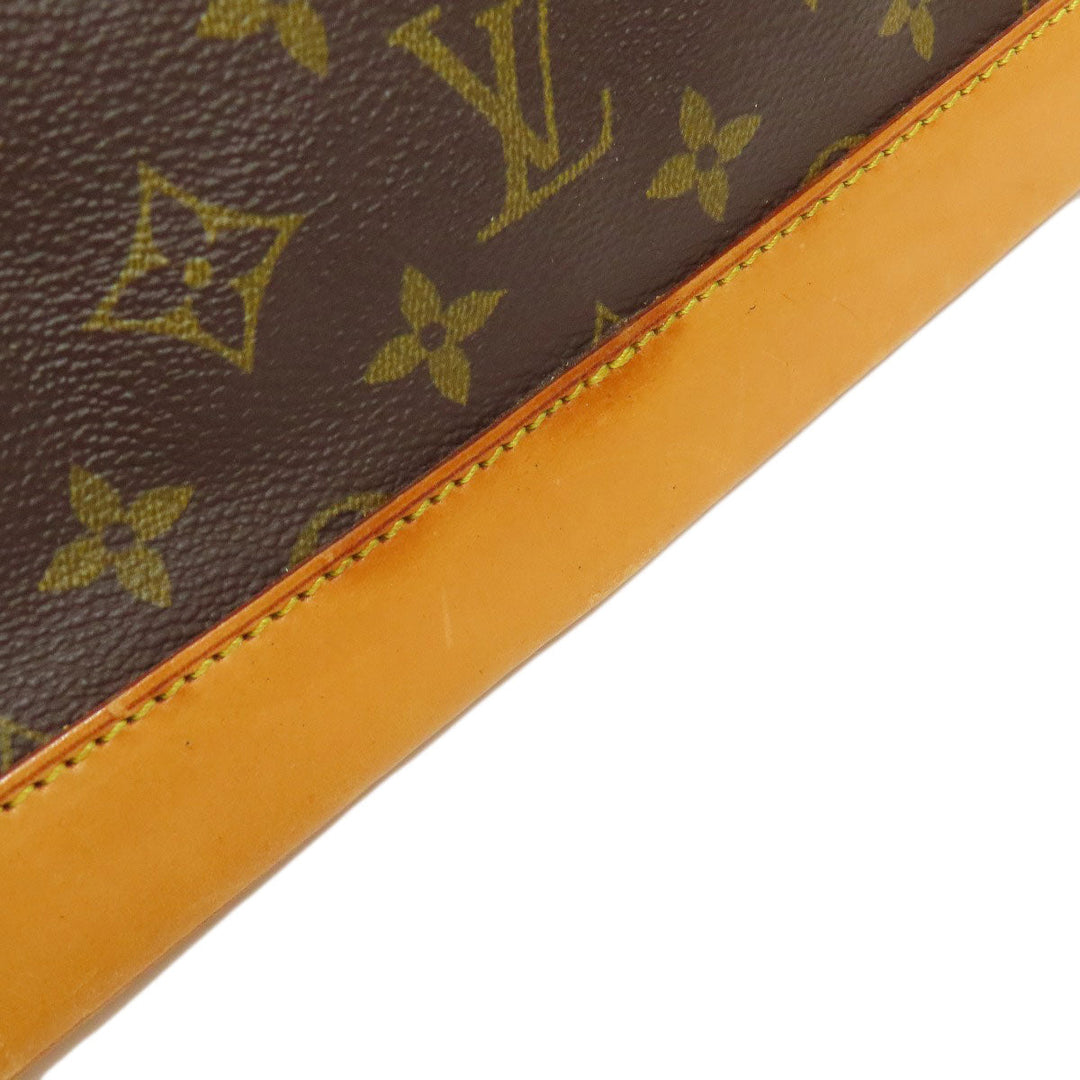 LOUIS VUITTON Handbag M51130 Monogram canvas Brown Alma Women Used Authentic