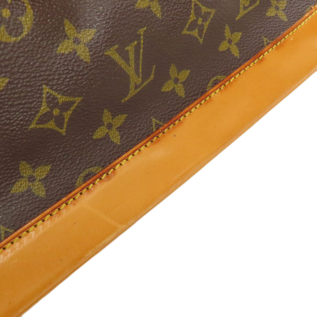 LOUIS VUITTON Handbag M51130 Monogram canvas Brown Alma Women Used Authentic