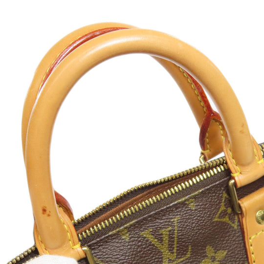 LOUIS VUITTON Handbag M51130 Monogram canvas Brown Alma Women Used Authentic
