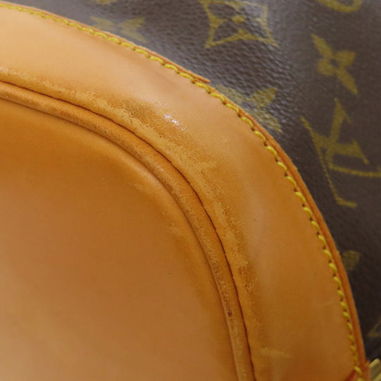 LOUIS VUITTON Handbag M51130 Monogram canvas Brown Alma Women Used Authentic