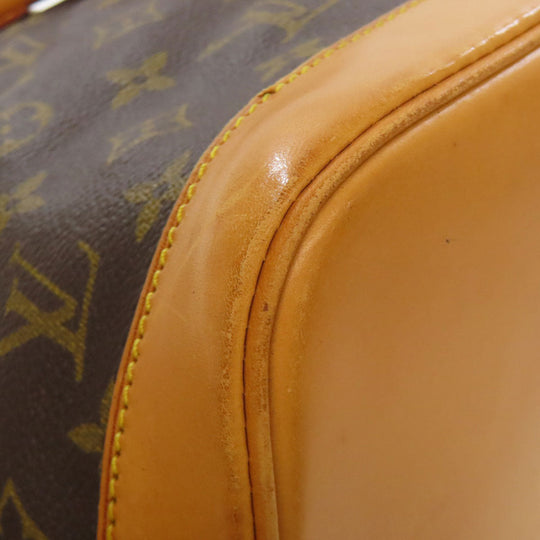 LOUIS VUITTON Handbag M51130 Monogram canvas Brown Alma Women Used Authentic