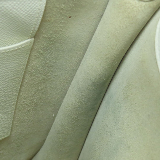 HERMES Shoulder Bag Epsom white Evelyn 1 PM SilverMetal Women Used Authentic