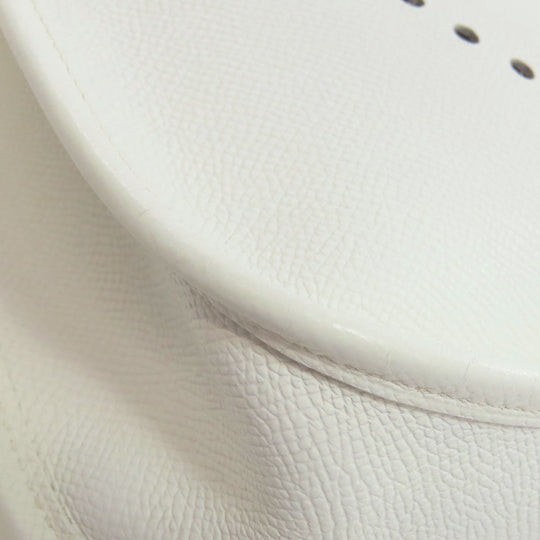 HERMES Shoulder Bag Epsom white Evelyn 1 PM SilverMetal Women Used Authentic