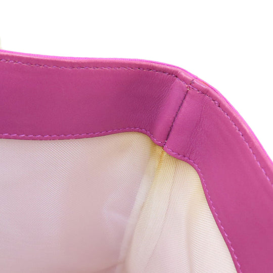 GUCCI Tote Bag 140691 canvas pink Big G Women Used Authentic