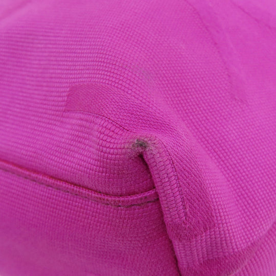 GUCCI Tote Bag 140691 canvas pink Big G Women Used Authentic