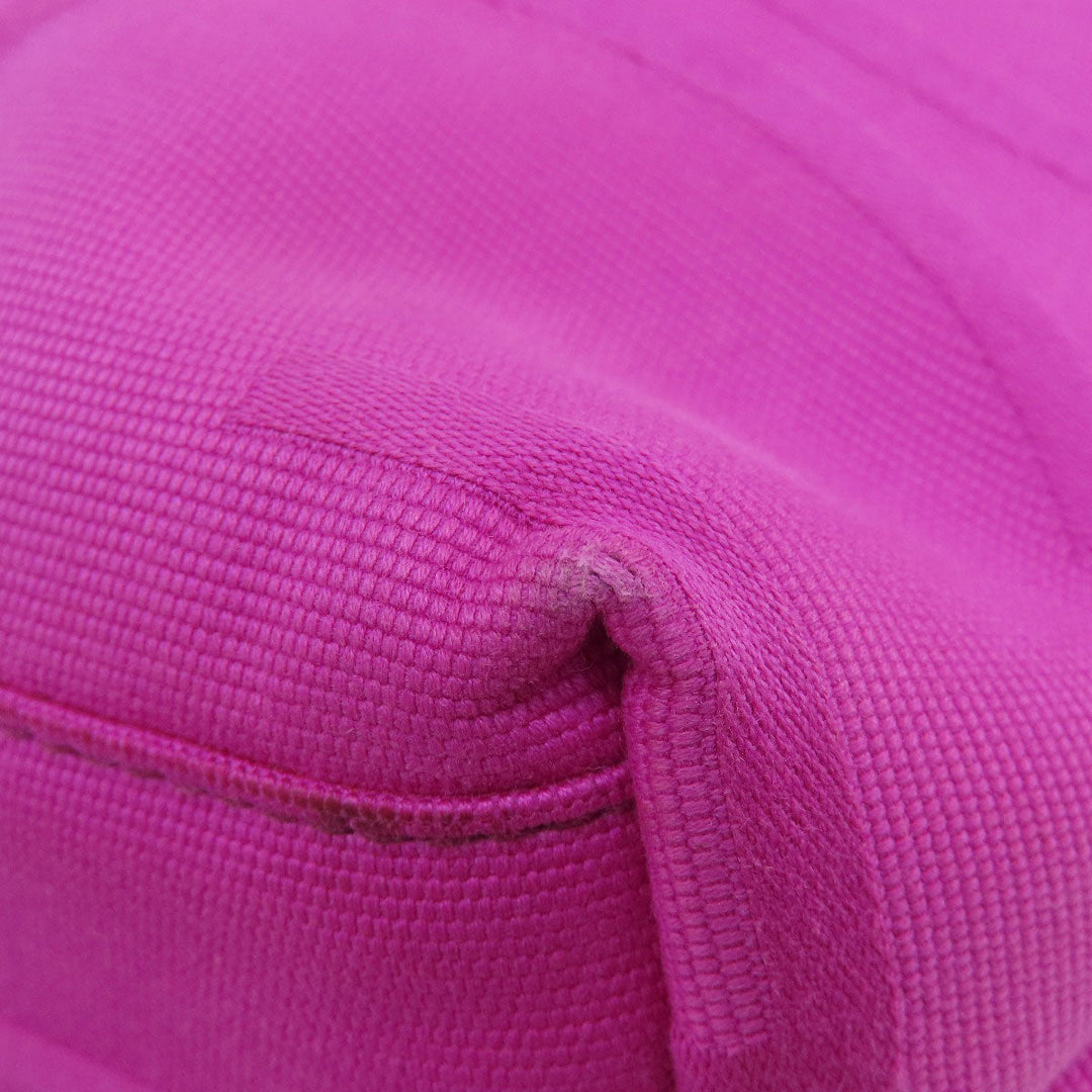 GUCCI Tote Bag 140691 canvas pink Big G Women Used Authentic