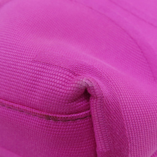 GUCCI Tote Bag 140691 canvas pink Big G Women Used Authentic