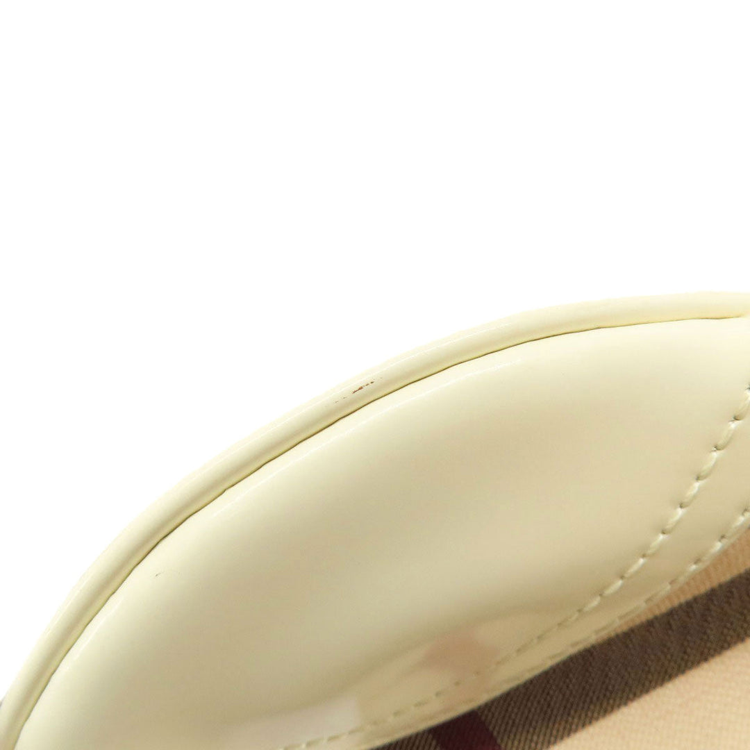 BURBERRY Shoulder Bag PVC beige Nova Check