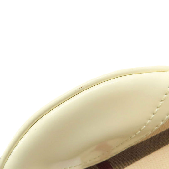 BURBERRY Shoulder Bag PVC beige Nova Check