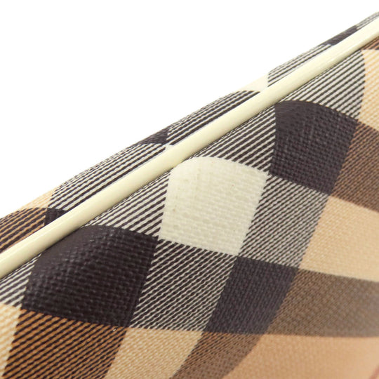BURBERRY Shoulder Bag PVC beige Nova Check