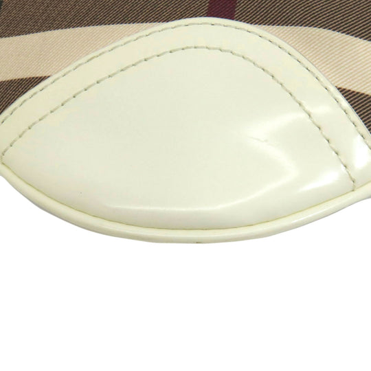 BURBERRY Shoulder Bag PVC beige Nova Check