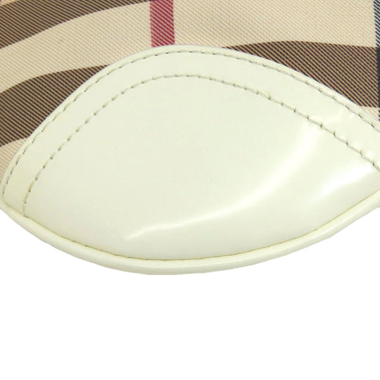 BURBERRY Shoulder Bag PVC beige Nova Check