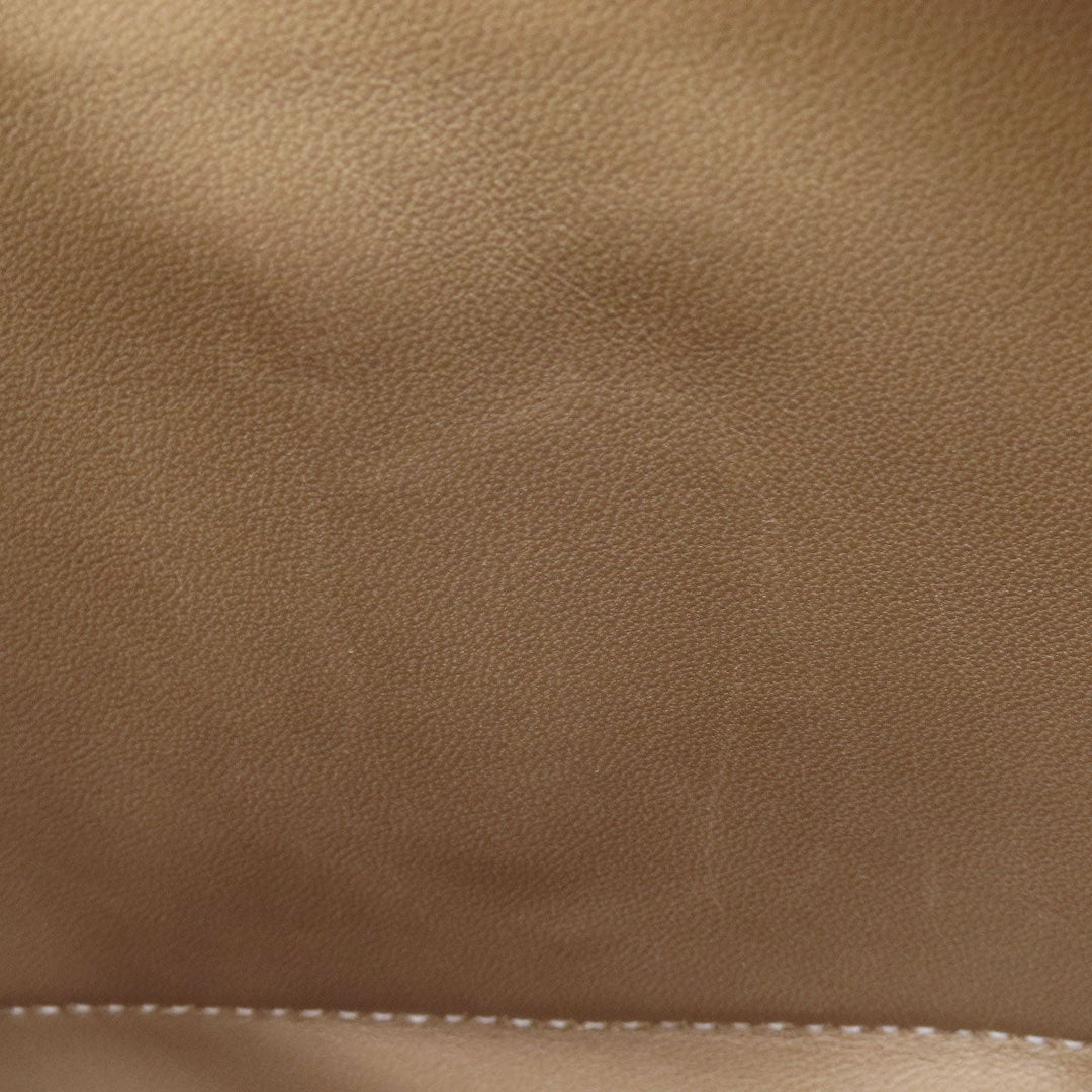 HERMES Handbag Taurillon Clemence Brown Bolide 35 Etoupe SilverMetal Women Used Authentic