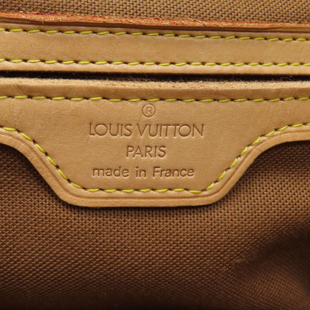LOUIS VUITTON Backpack M51135 Monogram canvas Brown MontsourisGM Women Used Authentic