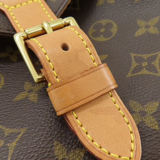 LOUIS VUITTON Backpack M51135 Monogram canvas Brown MontsourisGM Women Used Authentic