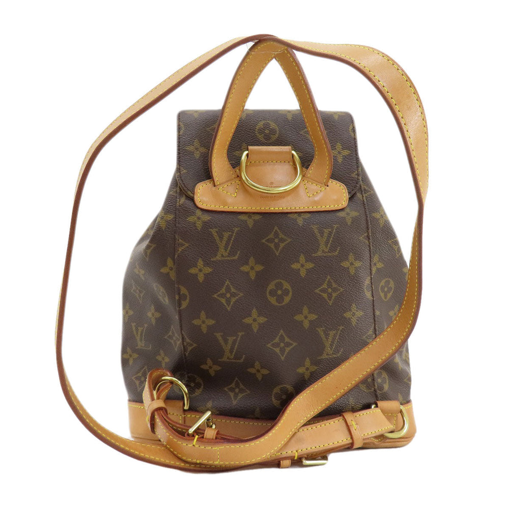 LOUIS VUITTON Backpack M51136 Monogram canvas Brown MontsourisMedium