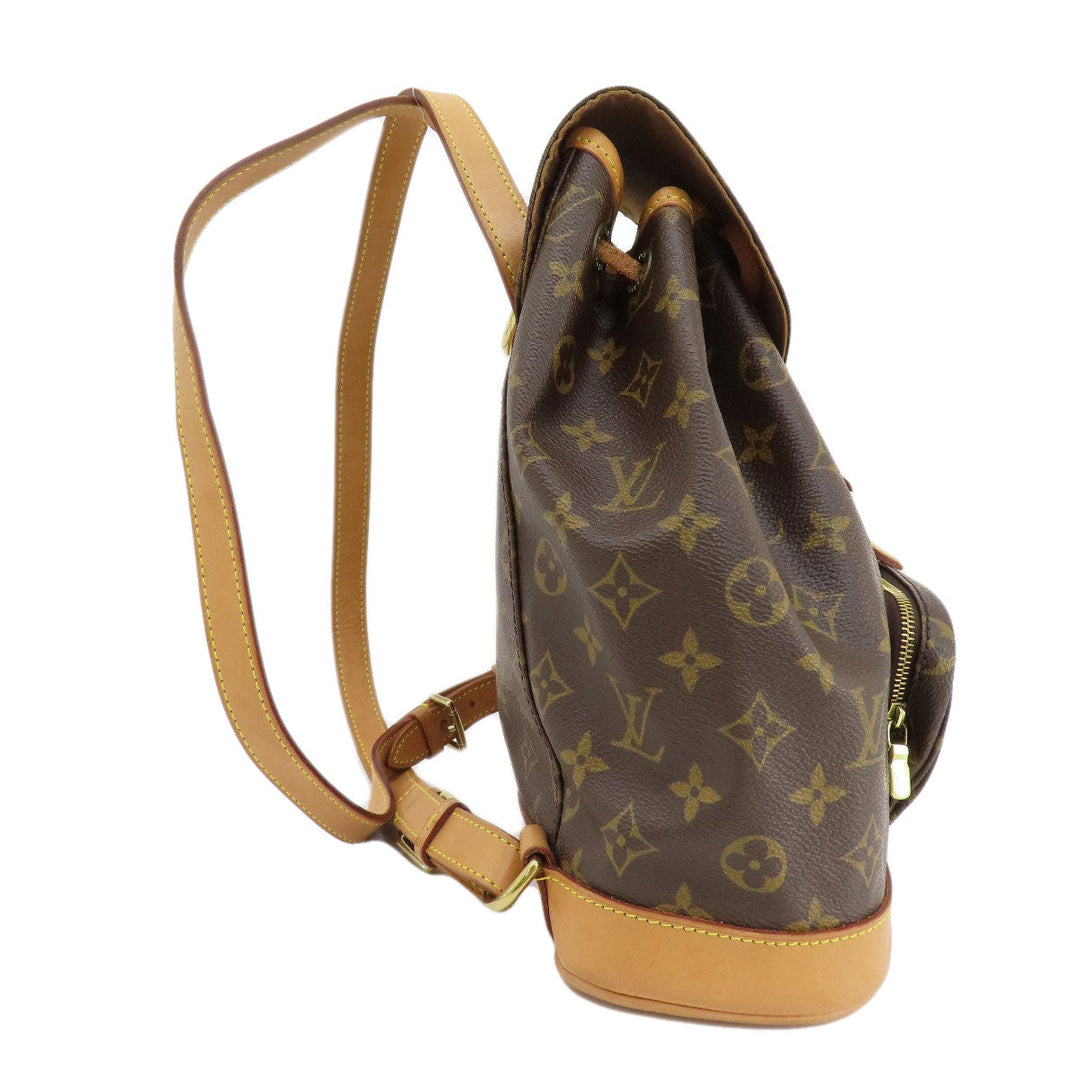 LOUIS VUITTON Backpack M51136 Monogram canvas Brown MontsourisMedium