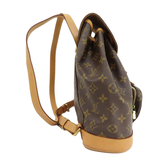 LOUIS VUITTON Backpack M51136 Monogram canvas Brown MontsourisMedium
