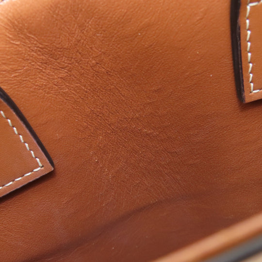 CELINE Handbag canvas Brown Mini Vertical Cover 2WAY