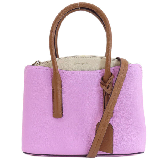 Kate Spade Handbag leather pink 2WAY Women Used Authentic