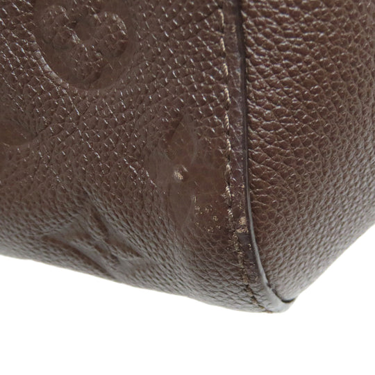 LOUIS VUITTON Handbag M41047 Ann Platt Brown Montaigne MM Women Used Authentic