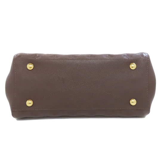 LOUIS VUITTON Handbag M41047 Ann Platt Brown Montaigne MM Women Used Authentic