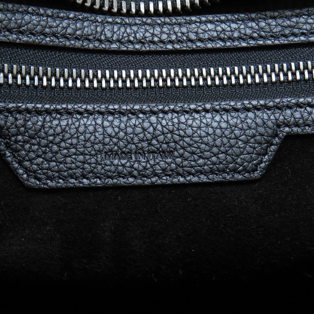 CELINE Handbag Calfskin black Luggage micro Women Used Authentic