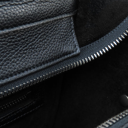 CELINE Handbag Calfskin black Luggage micro Women Used Authentic