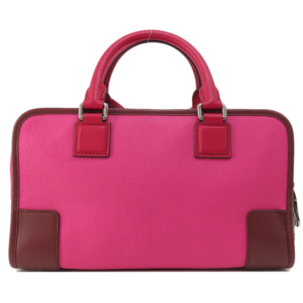 LOEWE Handbag Calfskin pink Amazonas Women Used Authentic