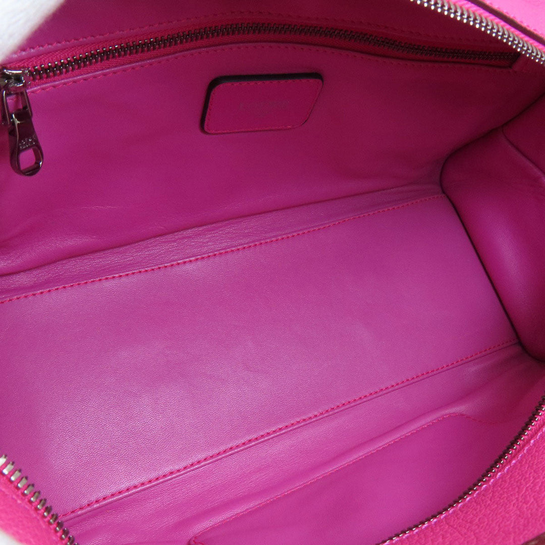 LOEWE Handbag Calfskin pink Amazonas Women Used Authentic