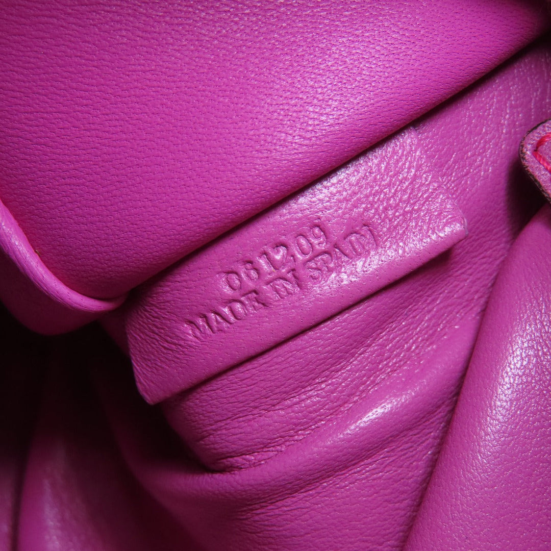 LOEWE Handbag Calfskin pink Amazonas Women Used Authentic