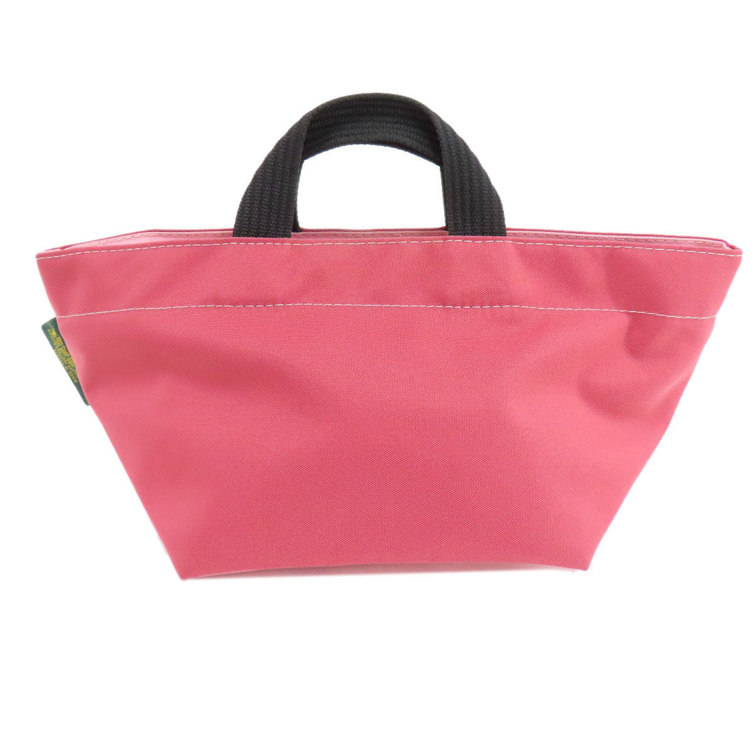 Herve Chapelier Handbag Nylon pink Boat-shaped tote Women Used Authentic