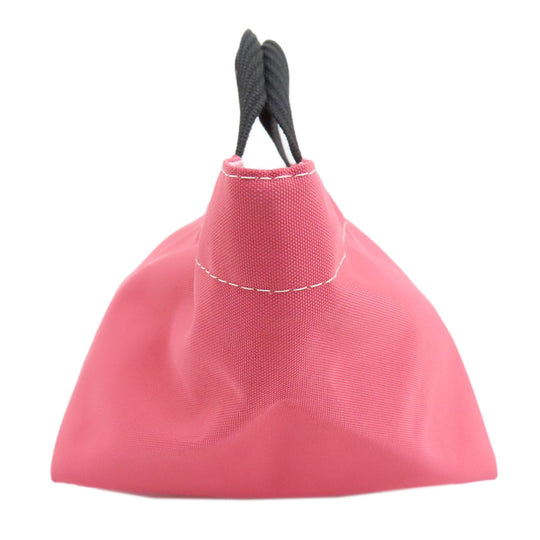 Herve Chapelier Handbag Nylon pink Boat-shaped tote Women Used Authentic