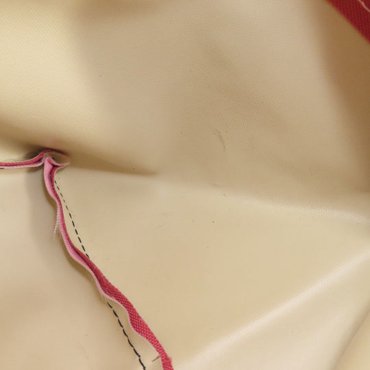 Herve Chapelier Handbag Nylon pink Boat-shaped tote Women Used Authentic