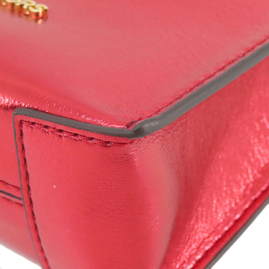 MICHAEL KORS Handbag PVC Red logo 2WAY