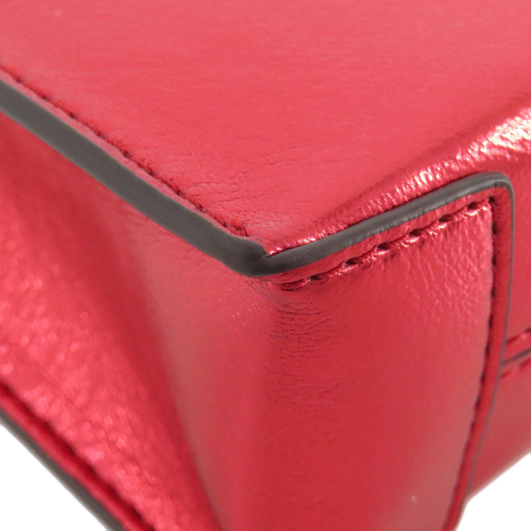 MICHAEL KORS Handbag PVC Red logo 2WAY