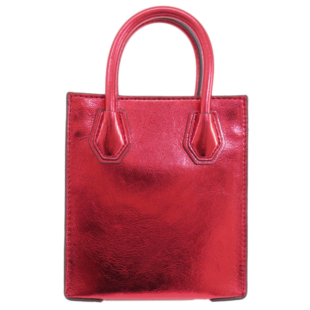 MICHAEL KORS Handbag PVC Red logo 2WAY
