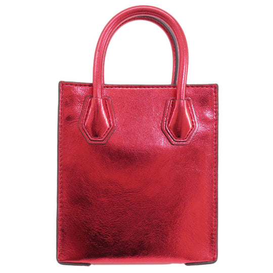 MICHAEL KORS Handbag PVC Red logo 2WAY
