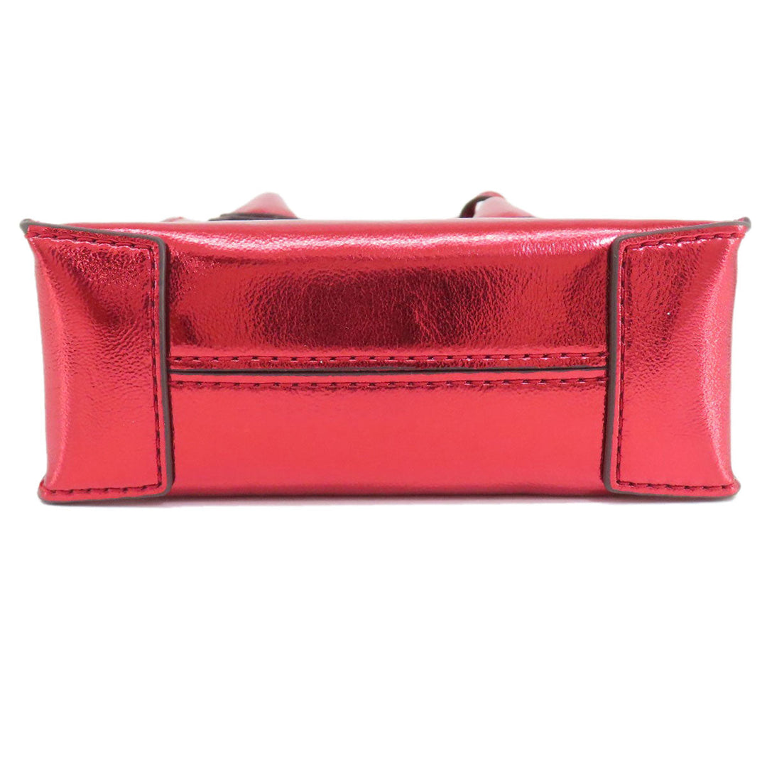 MICHAEL KORS Handbag PVC Red logo 2WAY