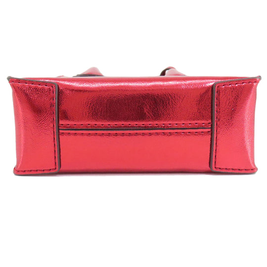 MICHAEL KORS Handbag PVC Red logo 2WAY