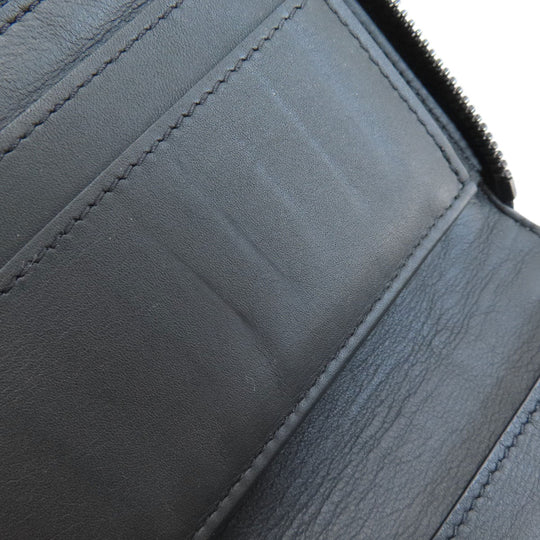 LOUIS VUITTON Long Wallet Purse M69047 Taurillon Clemence Leather black Zippy wallet  Vertical mens Used Authentic
