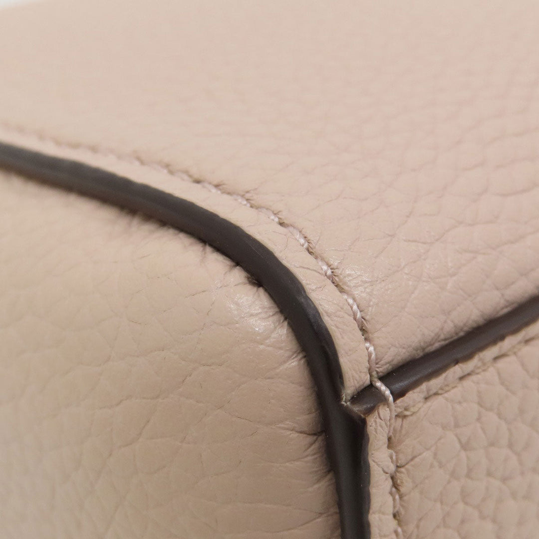 MICHAEL KORS Handbag leather pink 2WAY Women Used Authentic