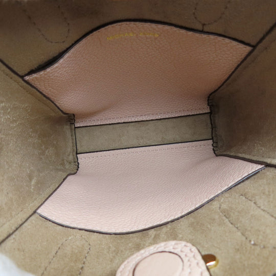 MICHAEL KORS Handbag leather pink 2WAY Women Used Authentic