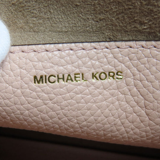 MICHAEL KORS Handbag leather pink 2WAY Women Used Authentic