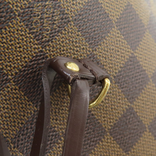 LOUIS VUITTON Tote Bag N51105 Damier canvas Brown Neverfull MM