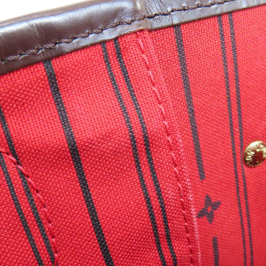 LOUIS VUITTON Tote Bag N51105 Damier canvas Brown Neverfull MM