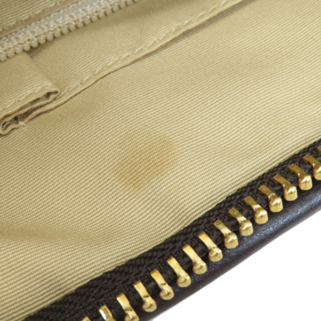 COACH Shoulder Bag F54339 canvas Brown Signature Women Used Authentic